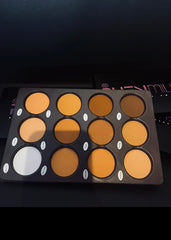 Medium-Dark Matt Contour Palette Big